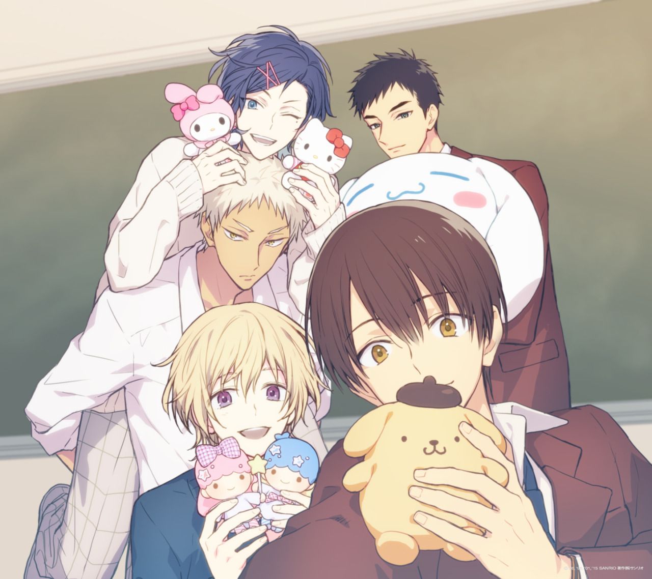 El anime Sanrio Danshi reveló una nueva imagen promocional | SomosKudasai