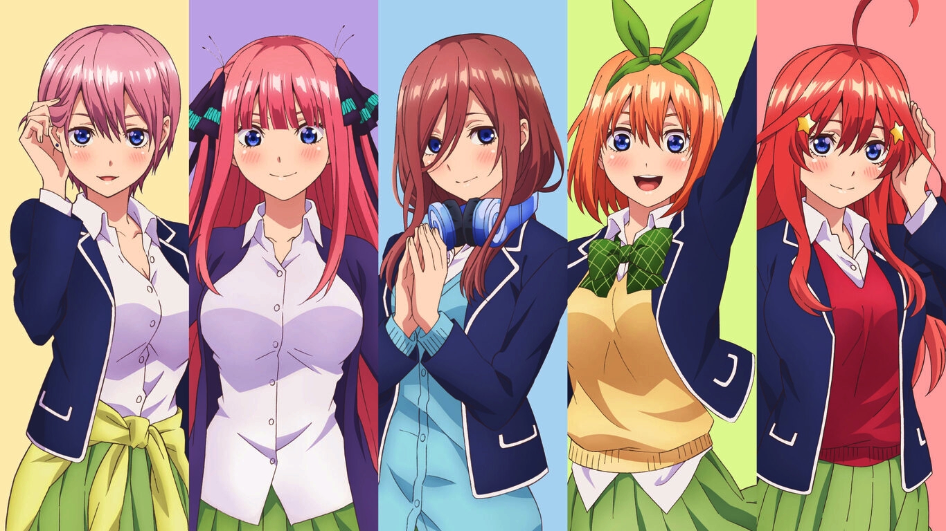 El anime Go-Toubun no Hanayome revela una ilustración especial en  conmemoración al undécimo episodio