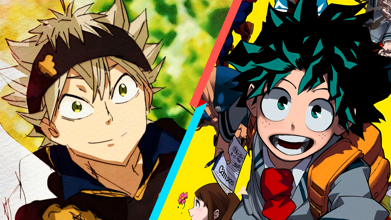 ¿Por qué My Hero Academia y Black Clover son franquicias tan exitosas