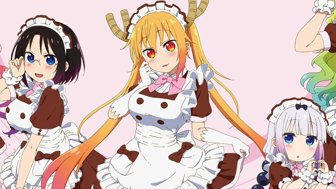 Las Chicas De Kobayashi San Chi No Maid Dragon Se Visten De Maids Para