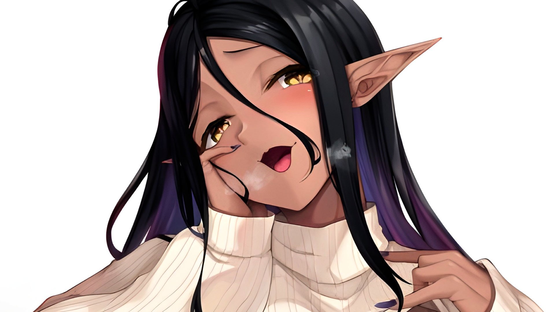El ecchi Yandere Dark Elf tendrá un anime | SomosKudasai